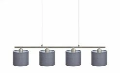 Trio Pendelleuchte, 4-flammig, Stoffschirm -Innenleuchten Verkaufsladen 10688092 8 201811271540