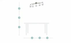 Trio Deckenleuchte, 5-flammig Stoffschirme weiß -Innenleuchten Verkaufsladen 10688093 1 202002252238