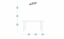 Trio Deckenleuchte, 5-flammig Stoffschirme grau -Innenleuchten Verkaufsladen 10688094 5 202002252238