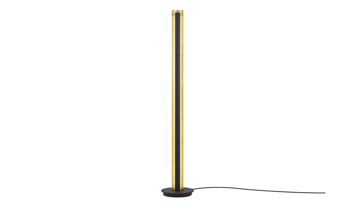 Trio LED-Stehleuchte, Schwarz / goldfarben 5 Trio LED-Stehleuchte, Schwarz / goldfarben – Bild 3