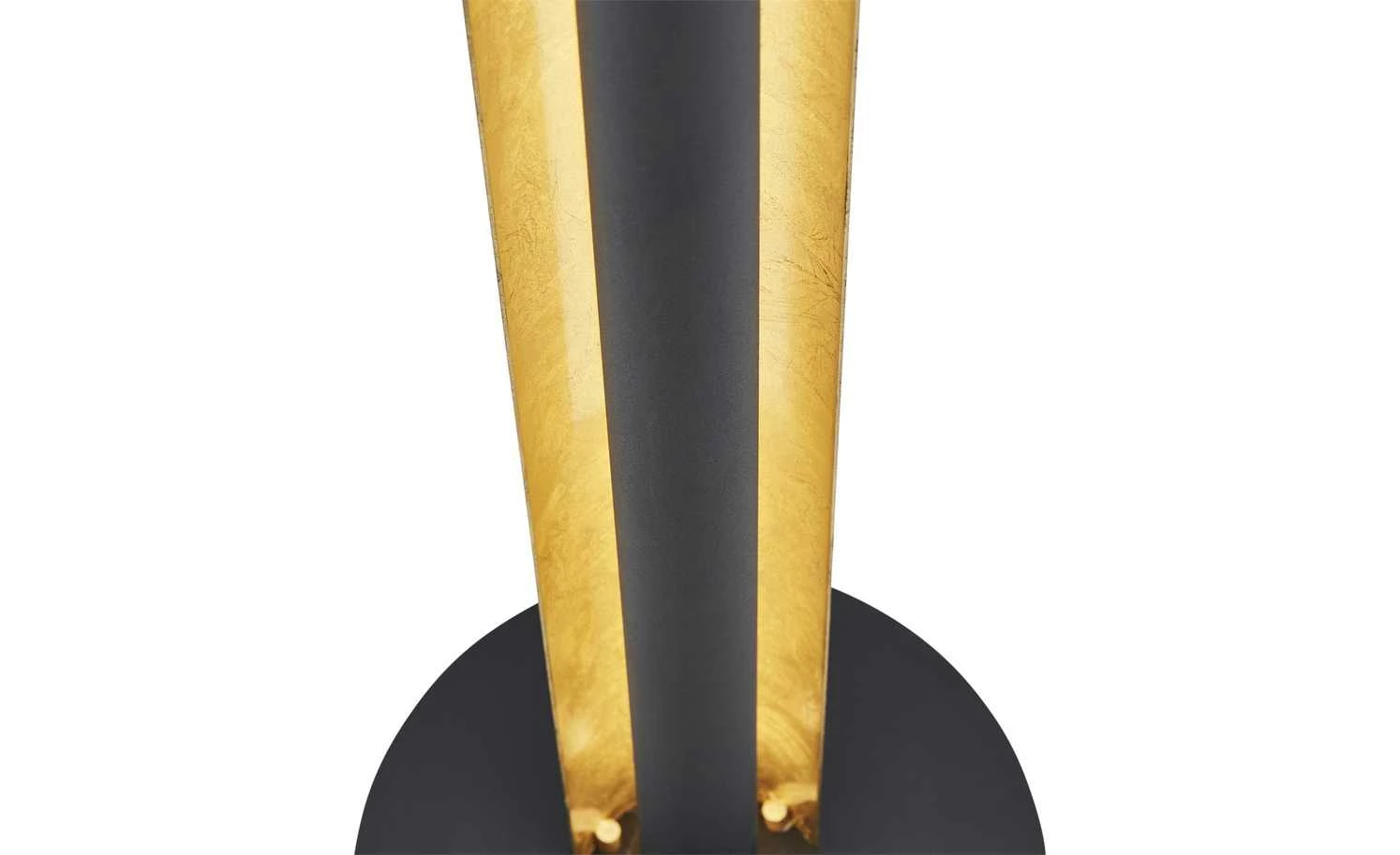 Trio LED-Stehleuchte, Schwarz / goldfarben 7 Trio LED-Stehleuchte, Schwarz / goldfarben – Bild 5