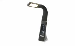 Paul Neuhaus LED-Tischleuchte, schwarz mit verschiedenen Anzeigen