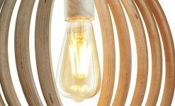 Trio Pendelleuchte mit Holzlamellen -Innenleuchten Verkaufsladen 10688296 1 201811271547