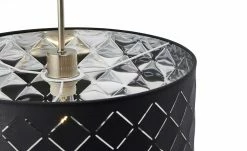 Stoffpendelleuchte, 1-flammig, Schirm grau/silber 14 Stoffpendelleuchte, 1-flammig, Schirm grau/silber -Innenleuchten Verkaufsladen 10688601 3 201906052231