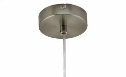 Stoffpendelleuchte, 1-flammig, Schirm grau/silber 15 Stoffpendelleuchte, 1-flammig, Schirm grau/silber -Innenleuchten Verkaufsladen 10688601 4 201906052231