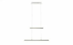 Fischer-Honsel LED-Pendelleuchte, Nickel-matt, Glas satiniert -Innenleuchten Verkaufsladen 10688605 7 202109171234