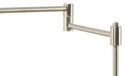 B-Leuchten Bridge-Stehleuchte 1-flammig Nickel matt -Innenleuchten Verkaufsladen 10688746 14 202110081236