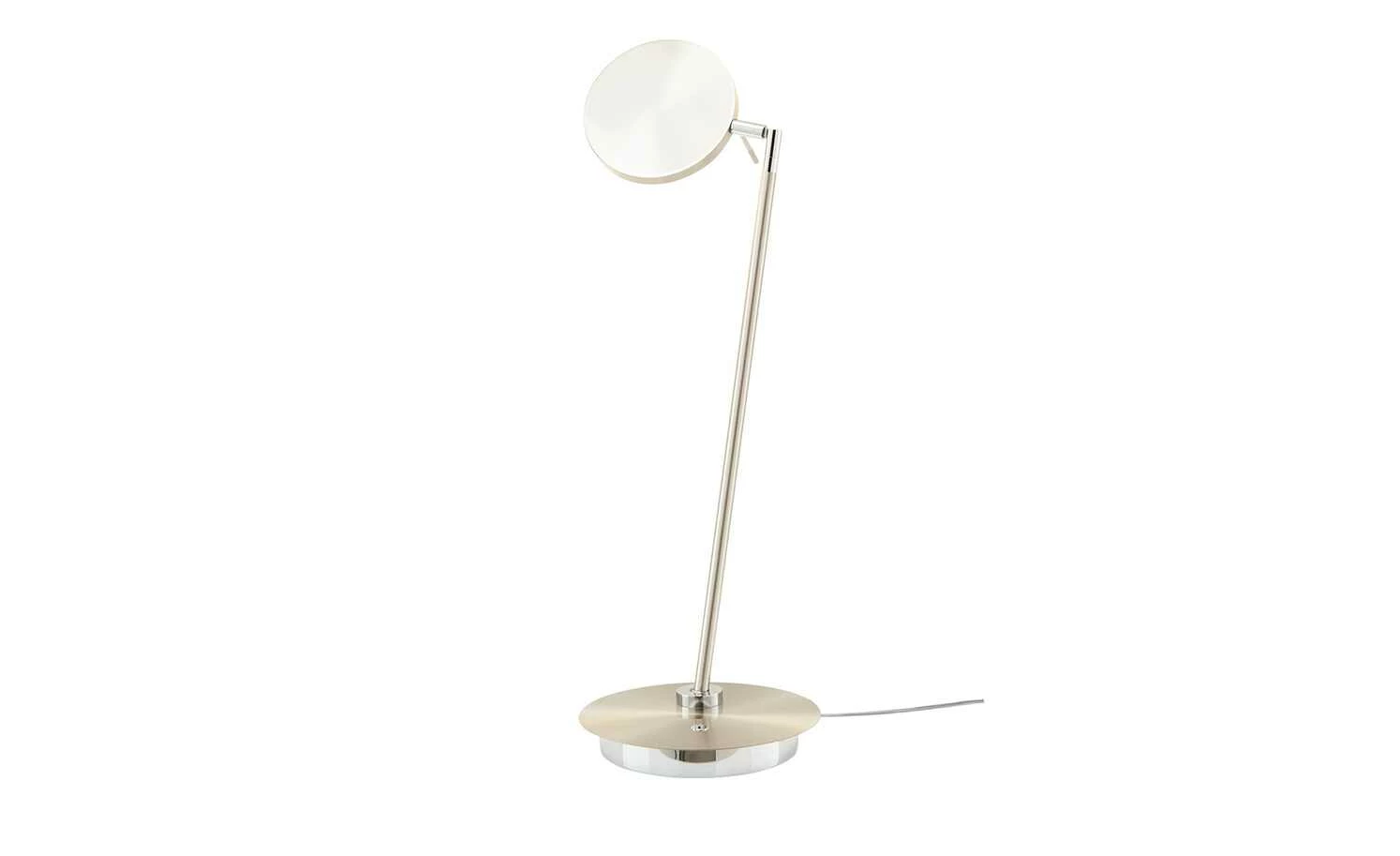B-Leuchten LED-Tischeuchte, 1-flammig, Nickel matt 7 B-Leuchten LED-Tischeuchte, 1-flammig, Nickel matt – Bild 5