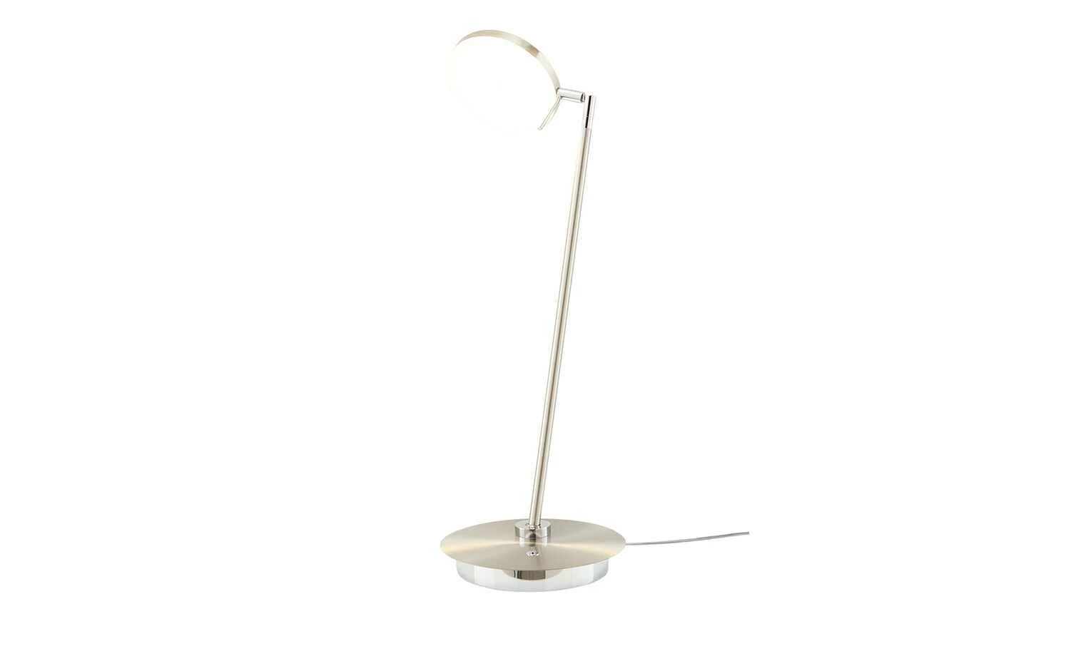 B-Leuchten LED-Tischeuchte, 1-flammig, Nickel matt 8 B-Leuchten LED-Tischeuchte, 1-flammig, Nickel matt – Bild 6