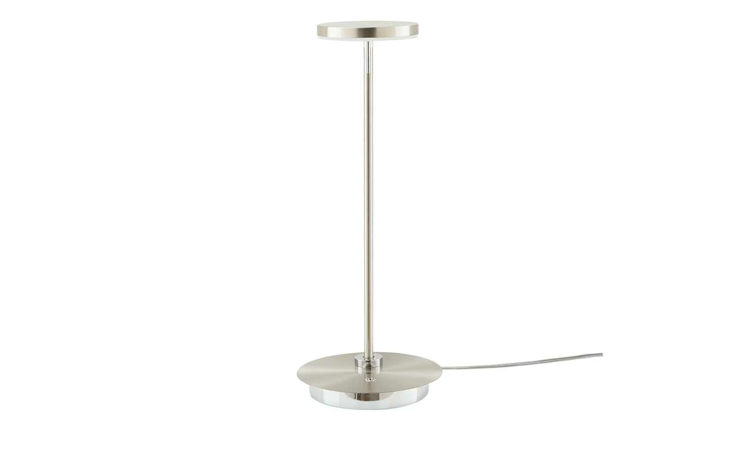 B-Leuchten LED-Tischeuchte, 1-flammig, Nickel matt 5 B-Leuchten LED-Tischeuchte, 1-flammig, Nickel matt – Bild 3
