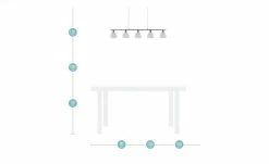 KHG Pendelleuchte, 5-flammig | Nickel 21 KHG Pendelleuchte, 5-flammig | Nickel -Innenleuchten Verkaufsladen 10688902 10 202106071305