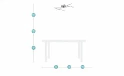 KHG LED-Deckenleuchte, chrom -Innenleuchten Verkaufsladen 10688935 5 202002252238