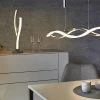 KHG LED-Pendelleuchte, chrom `Wavy´ 1 KHG LED-Pendelleuchte, chrom `Wavy´ -Innenleuchten Verkaufsladen 10688936 1 202011302238