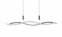 KHG LED-Pendelleuchte, chrom `Wavy´ 13 KHG LED-Pendelleuchte, chrom `Wavy´ -Innenleuchten Verkaufsladen 10688936 10 202106111239