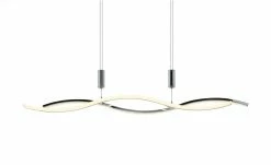 KHG LED-Pendelleuchte, chrom `Wavy´ 20 KHG LED-Pendelleuchte, chrom `Wavy´ -Innenleuchten Verkaufsladen 10688936 9 202106111239
