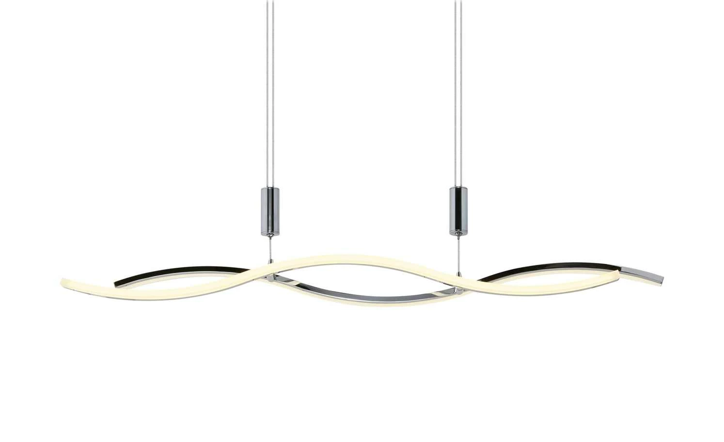 KHG LED-Pendelleuchte, chrom `Wavy´ 11 KHG LED-Pendelleuchte, chrom `Wavy´ – Bild 9