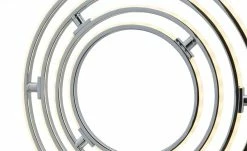 Paul Sommerkamp Leuchten LED-Tischleuchte, chrom `Ringe´ -Innenleuchten Verkaufsladen 10688956 7 201901221131