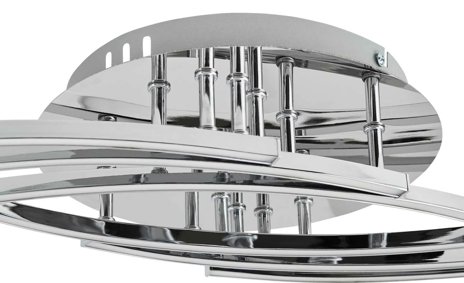 Meisterleuchten LED-Deckenleuchte, chrom, 6-flammig 5 Meisterleuchten LED-Deckenleuchte, chrom, 6-flammig – Bild 3