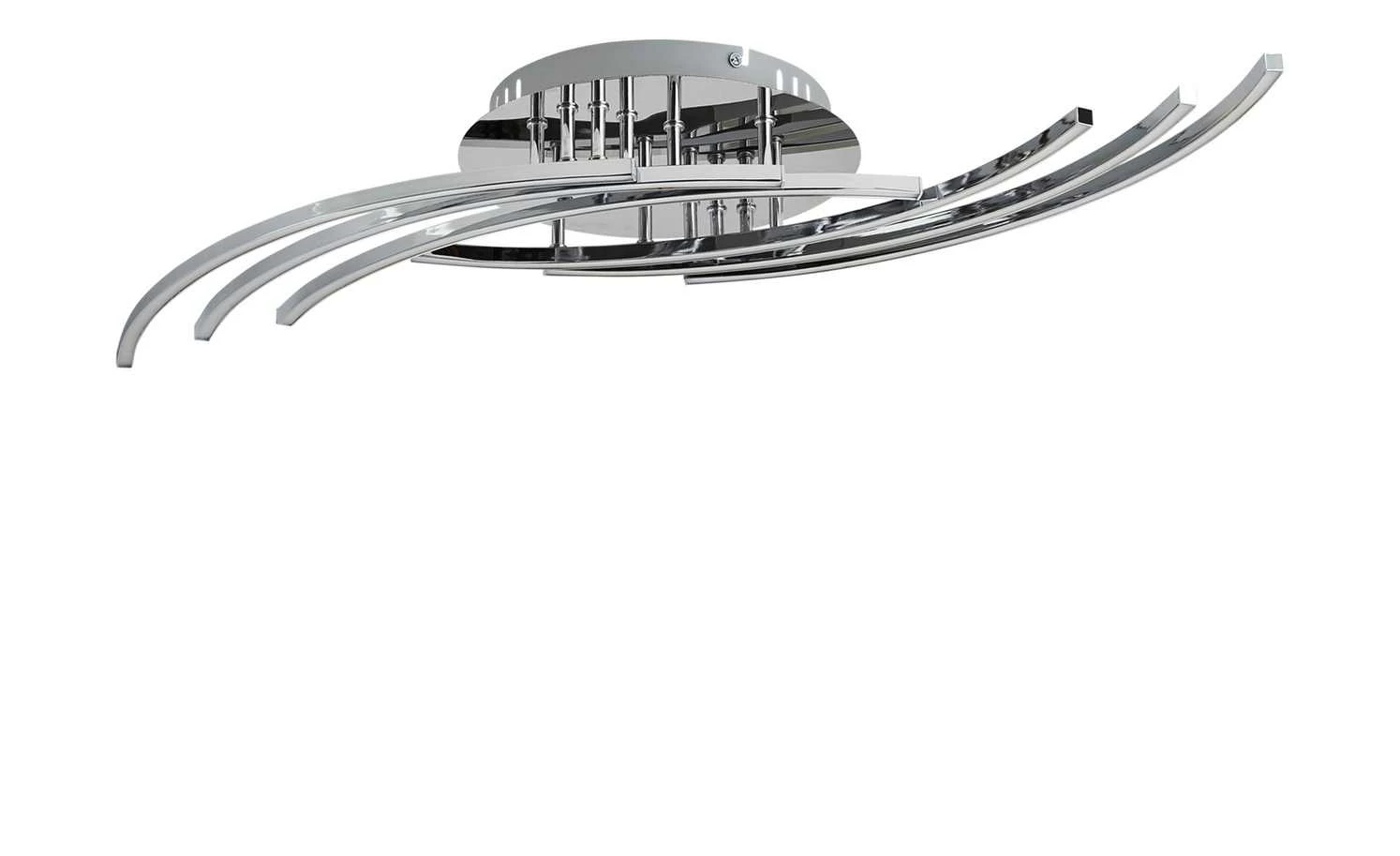 Meisterleuchten LED-Deckenleuchte, chrom, 6-flammig 6 Meisterleuchten LED-Deckenleuchte, chrom, 6-flammig – Bild 4