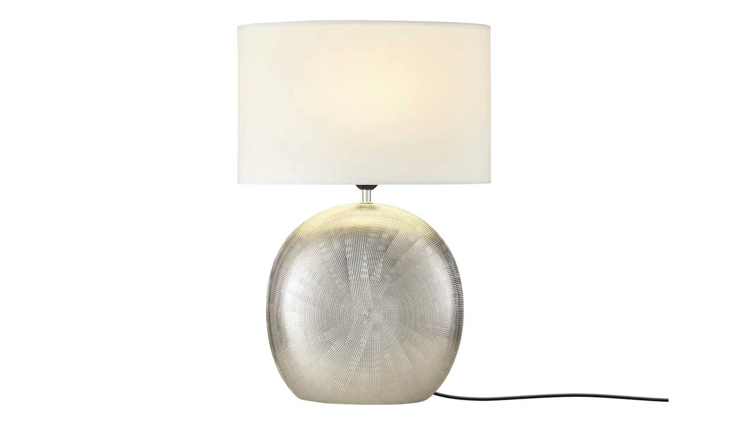 KHG Tischleuchte, Stoffschirm oval 8 KHG Tischleuchte, Stoffschirm oval – Bild 6