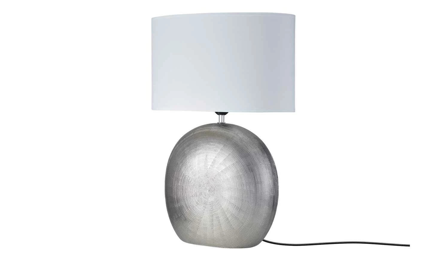 KHG Tischleuchte, Stoffschirm oval 9 KHG Tischleuchte, Stoffschirm oval – Bild 7