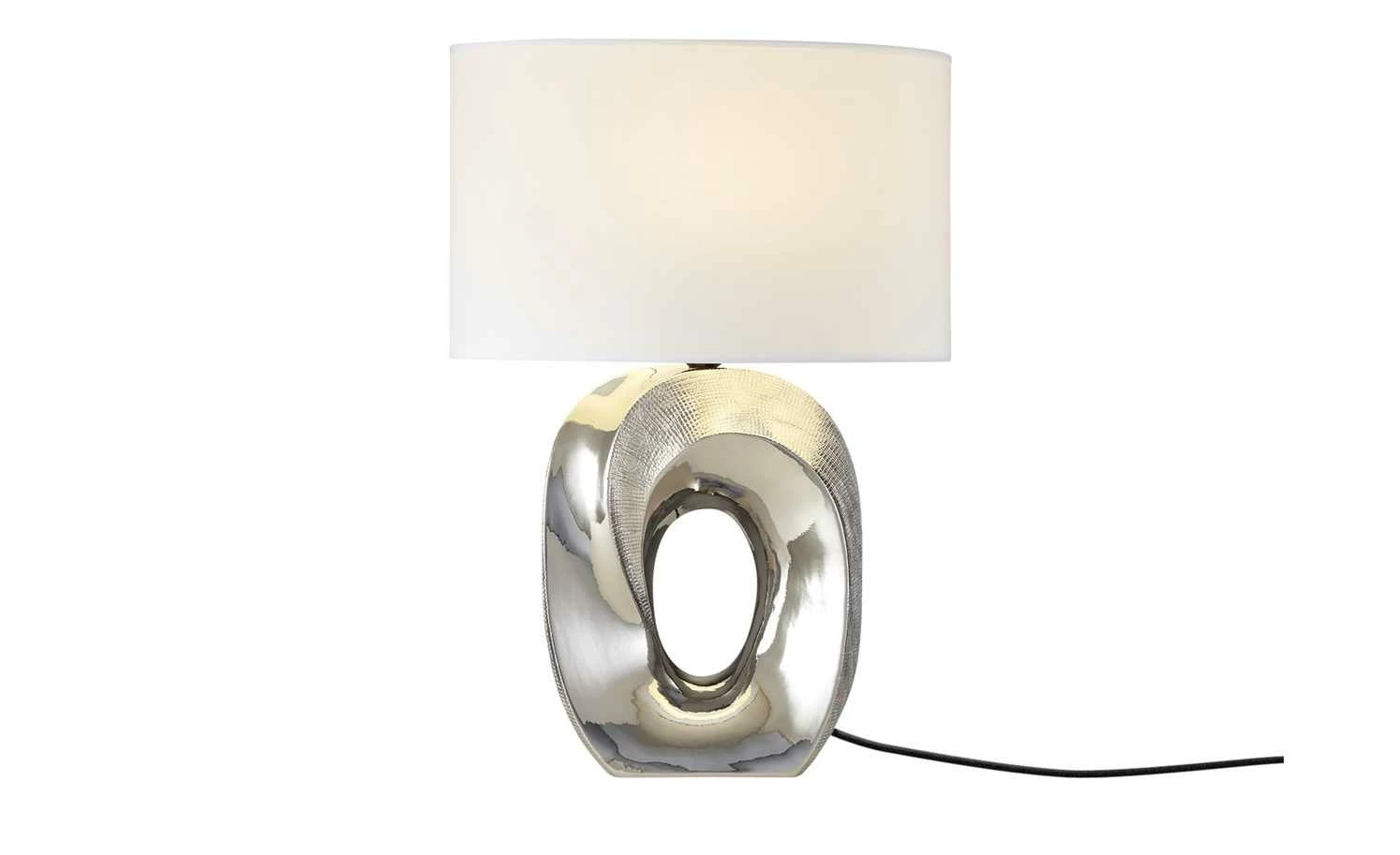 KHG Tischleuchte, Stoffschirm oval 3 KHG Tischleuchte, Stoffschirm oval