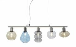 Pendelleuchte, 5-flammig mit verschiedenen Schirmen -Innenleuchten Verkaufsladen 10689290 1 201811271553