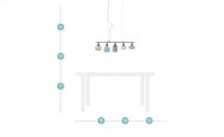 Pendelleuchte, 5-flammig mit verschiedenen Schirmen -Innenleuchten Verkaufsladen 10689290 6 201901221131