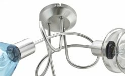 Deckenleuchte, 3-flammig, Gläser in bunt 14 Deckenleuchte, 3-flammig, Gläser in bunt -Innenleuchten Verkaufsladen 10689296 4 202011272239