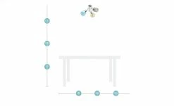 Deckenleuchte, 3-flammig, Gläser in bunt 17 Deckenleuchte, 3-flammig, Gläser in bunt -Innenleuchten Verkaufsladen 10689296 8 202106091239