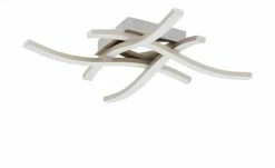 Trio LED-Deckenleuchte, 4-flammig, Nickel matt -Innenleuchten Verkaufsladen 10689493 3 202103112241