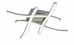 Trio LED-Deckenleuchte, 4-flammig, Nickel matt -Innenleuchten Verkaufsladen 10689493 4 202103112241