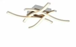 Trio LED-Deckenleuchte, 4-flammig, Nickel matt -Innenleuchten Verkaufsladen 10689493 5 202103112241