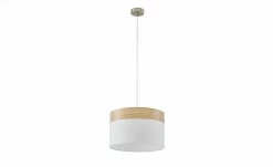 Pendelleuchte, 1-flammig, beige/Holzoptik -Innenleuchten Verkaufsladen 10689557 4 202102122236