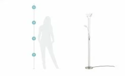 KHG LED-Deckenfluter, 2-flammig | Nickel -Innenleuchten Verkaufsladen 10689664 5 202002252238