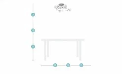 KHG LED-Deckenleuchte, 7-flammig, mit Glaskugeln -Innenleuchten Verkaufsladen 10689668 2 202002252238