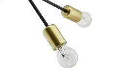 Wofi Pendelleuchte, 6-flammig, schwarz / goldfarben 20 Wofi Pendelleuchte, 6-flammig, schwarz / goldfarben -Innenleuchten Verkaufsladen 10689698 7 202103021436