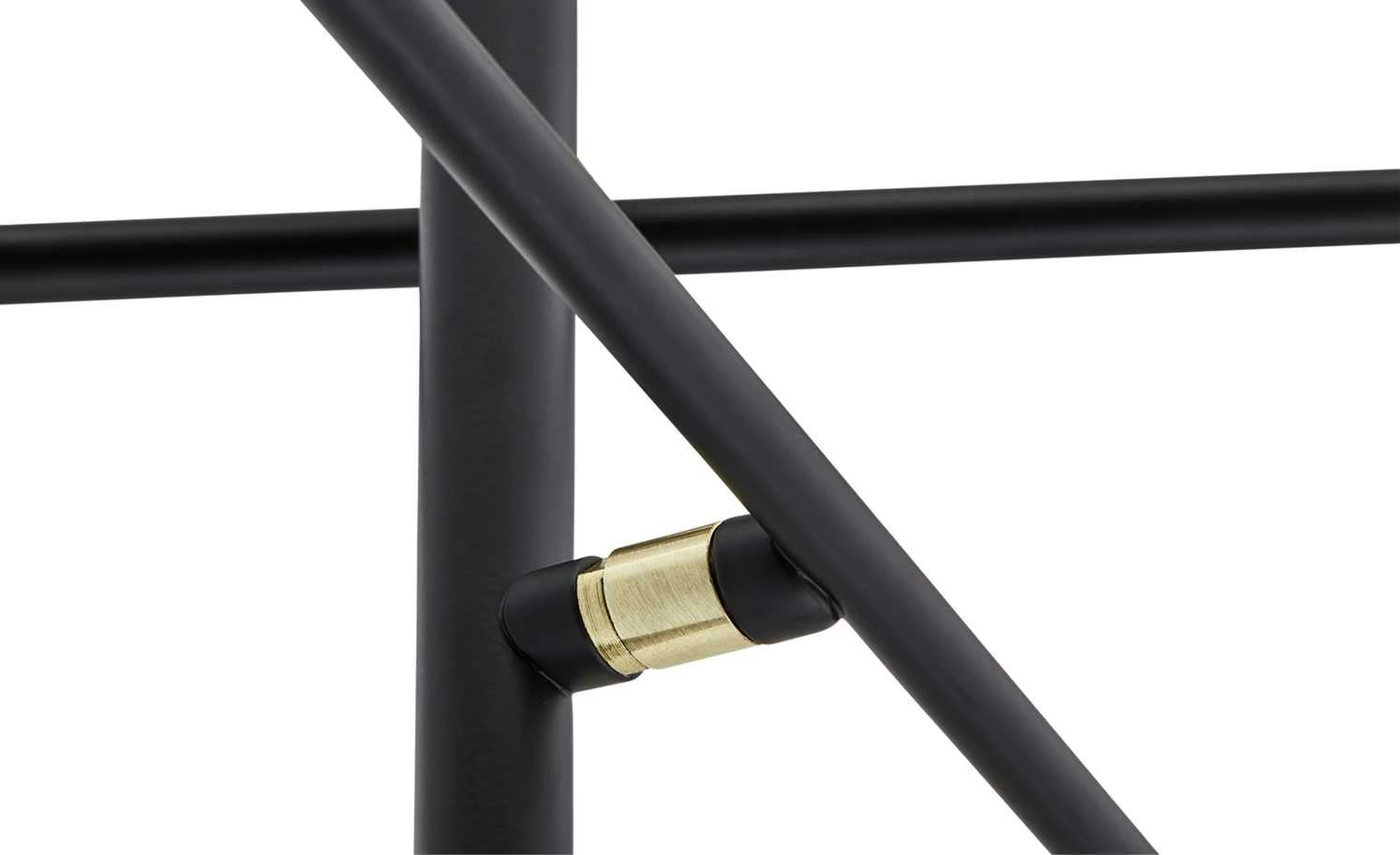 Wofi Pendelleuchte, 6-flammig, schwarz / goldfarben 12 Wofi Pendelleuchte, 6-flammig, schwarz / goldfarben – Bild 10