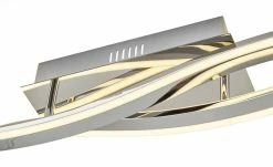 Meisterleuchten LED-Deckenleuchte, 2-flammig, Chrom -Innenleuchten Verkaufsladen 10689753 3 201903160539