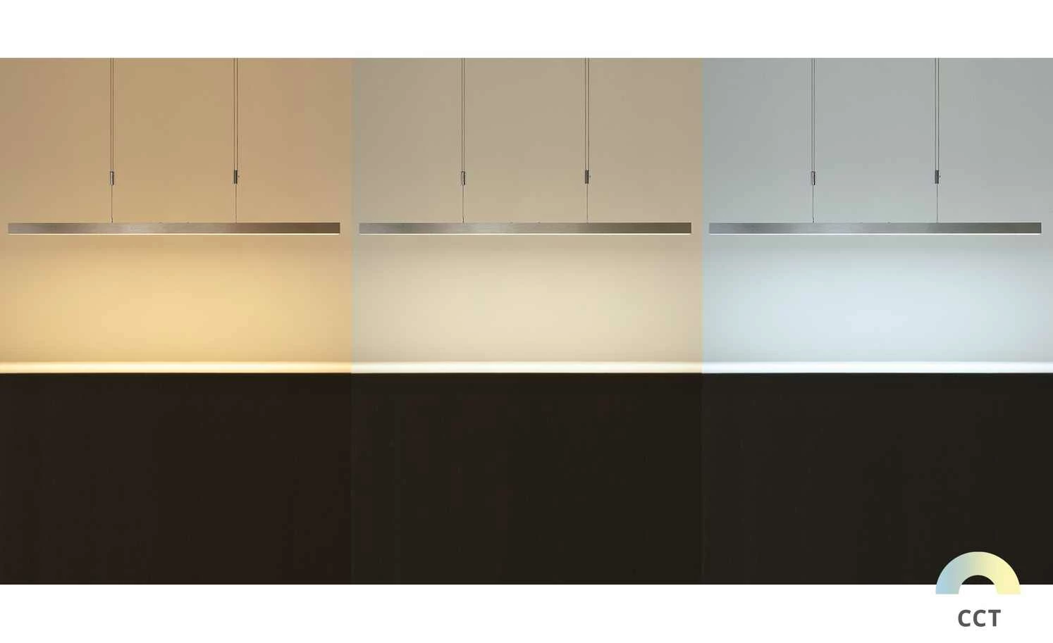 Paul Neuhaus LED-Pendelleuchte, alufarben 6 Paul Neuhaus LED-Pendelleuchte, alufarben – Bild 4