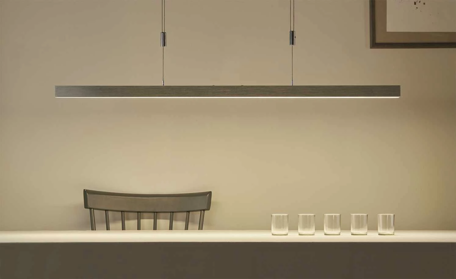 Paul Neuhaus LED-Pendelleuchte, alufarben 3 Paul Neuhaus LED-Pendelleuchte, alufarben