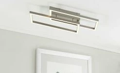 Paul Neuhaus LED-Deckenleuchte, 2-flammig, Nickel-matt -Innenleuchten Verkaufsladen 10689812 1 202006251419