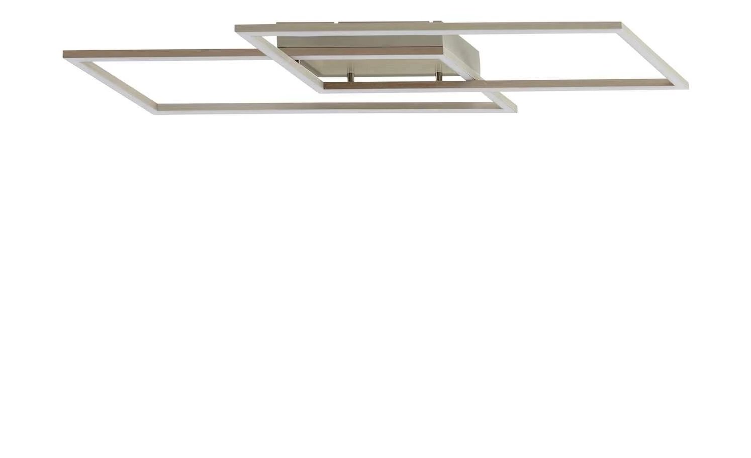 Paul Neuhaus LED-Deckenleuchte, 2-flammig, Nickel-matt 4 Paul Neuhaus LED-Deckenleuchte, 2-flammig, Nickel-matt – Bild 2