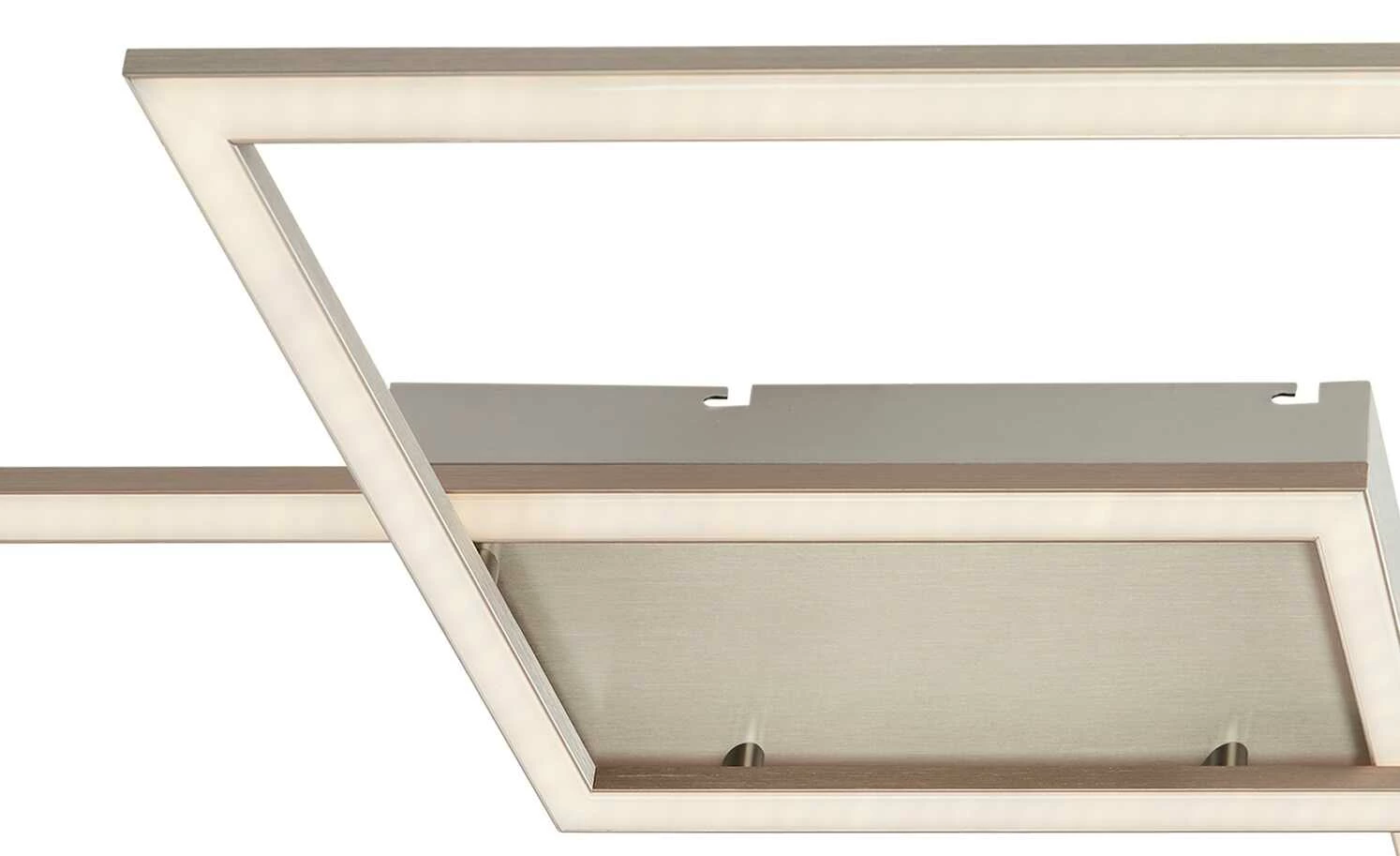 Paul Neuhaus LED-Deckenleuchte, 2-flammig, Nickel-matt 6 Paul Neuhaus LED-Deckenleuchte, 2-flammig, Nickel-matt – Bild 4