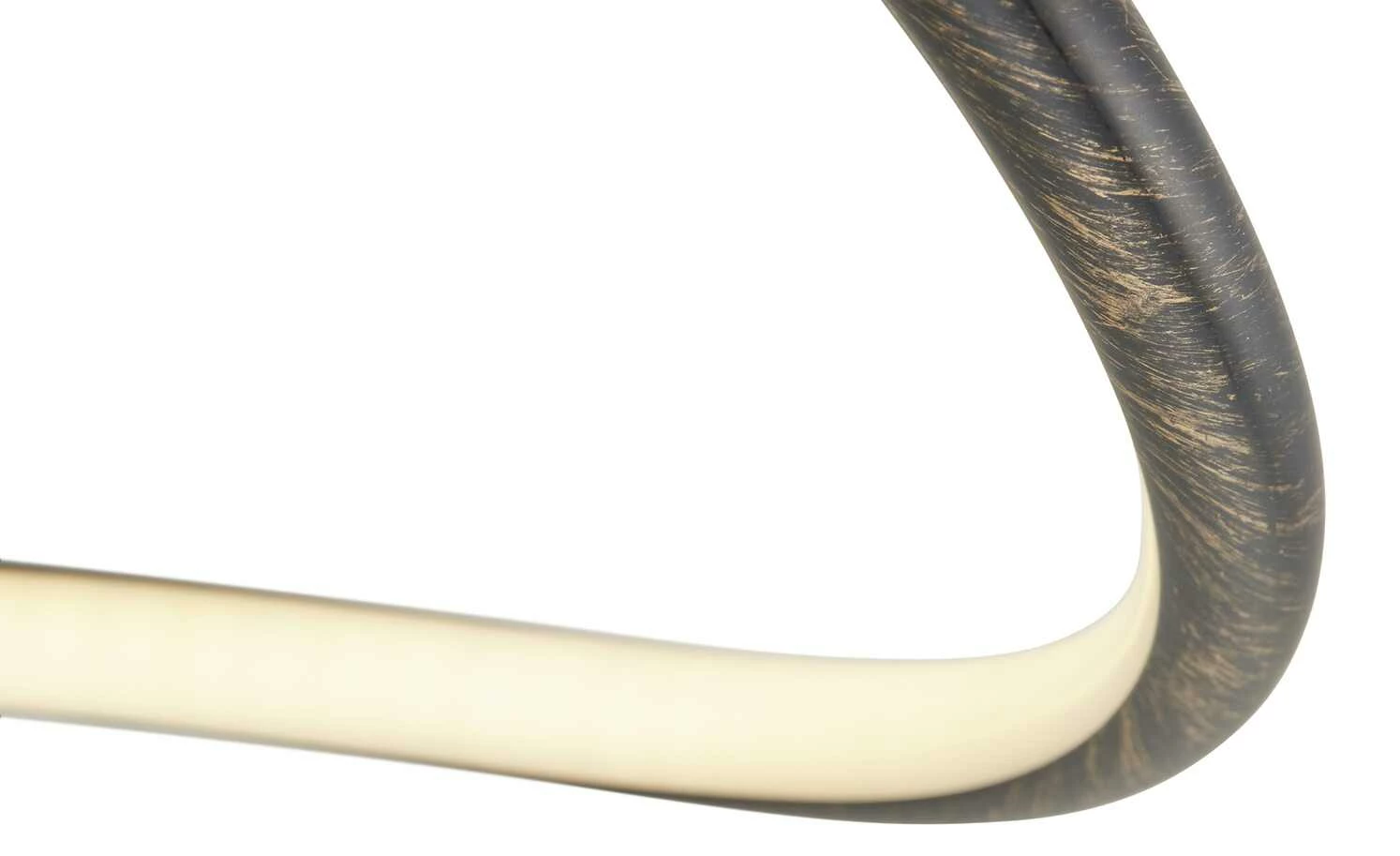 Paul Neuhaus LED-Deckenleuchte, rostfarben, geschwungen 7 Paul Neuhaus LED-Deckenleuchte, rostfarben, geschwungen – Bild 5