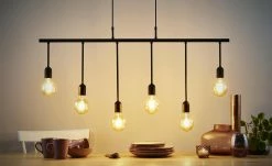 Pendelleuchte, 6-flammig, schwarz 13 Pendelleuchte, 6-flammig, schwarz -Innenleuchten Verkaufsladen 10689844 9 202002262236