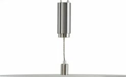 Fischer-Honsel LED-Pendelleuchte, Nickel-matt/ Glas gebogen 20 Fischer-Honsel LED-Pendelleuchte, Nickel-matt/ Glas gebogen -Innenleuchten Verkaufsladen 10689922 8 202202242232