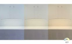 Fischer-Honsel LED-Pendelleuchte, Nickel-matt/Glas gebogen 16 Fischer-Honsel LED-Pendelleuchte, Nickel-matt/Glas gebogen -Innenleuchten Verkaufsladen 10689923 12 202202242232