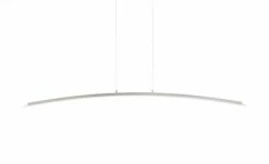 Fischer-Honsel LED-Pendelleuchte, Nickel-matt/Glas gebogen 18 Fischer-Honsel LED-Pendelleuchte, Nickel-matt/Glas gebogen -Innenleuchten Verkaufsladen 10689923 9 202202242232