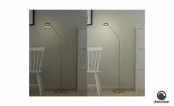 Fischer-Honsel LED-Leseleuchte, Messing-matt mit Dimmer -Innenleuchten Verkaufsladen 10689928 3 202104301233